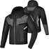 JAG Buzzinga Motorcycle Jacket with CE Armor & Removable Hoodie