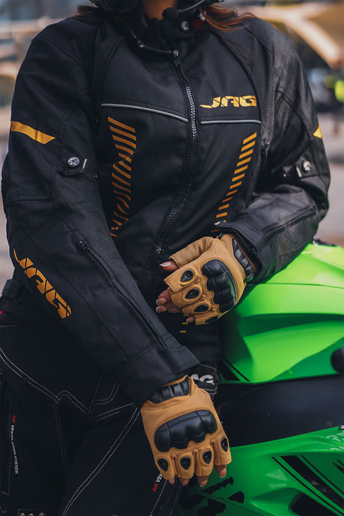 Diana Women's Touring Motorcycle Jacket (Black)