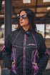Diana Women's Motorcycle Jacket (Purple)