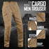 JAG Armored Motorcycle Cargo Pants Regular Fit – CE-Approved Protective Riding Jeans