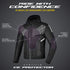 JAG Buzzinga Motorcycle Jacket with CE Armor & Removable Hoodie