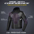 JAG Buzzinga Motorcycle Jacket with CE Armor & Removable Hoodie