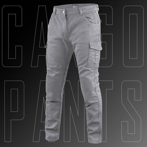 JAG Armored Motorcycle Cargo Pants Regular Fit – CE-Approved Protective Riding Jeans