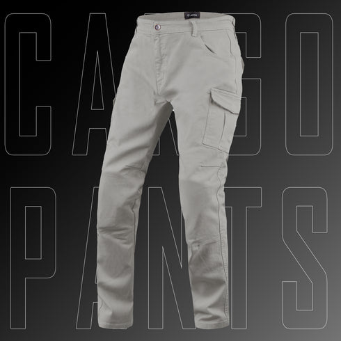 JAG Armored Motorcycle Cargo Pants Regular Fit – CE-Approved Protective Riding Jeans