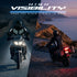 JAG Buzzinga Motorcycle Jacket with CE Armor & Removable Hoodie