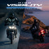 JAG Buzzinga Motorcycle Jacket with CE Armor & Removable Hoodie