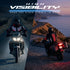 JAG Buzzinga Motorcycle Jacket with CE Armor & Removable Hoodie