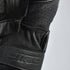 Olympus Knuckle-Protected Leather Motorcycle Gloves with Zipper Closure