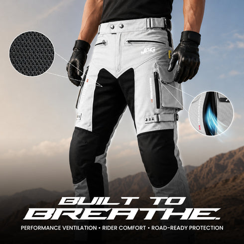 JAG Maverick Motorcycle Protective Pant - Black