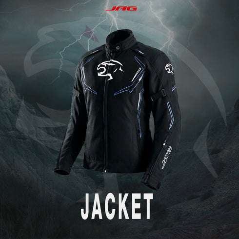 JAG Nyra Women's Motorcycle Jacket | CE Armored All-Season Cordura Dual Sport Gear