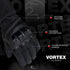 JAG Vortex Winter Motorcycle Gloves with Knuckle Protection