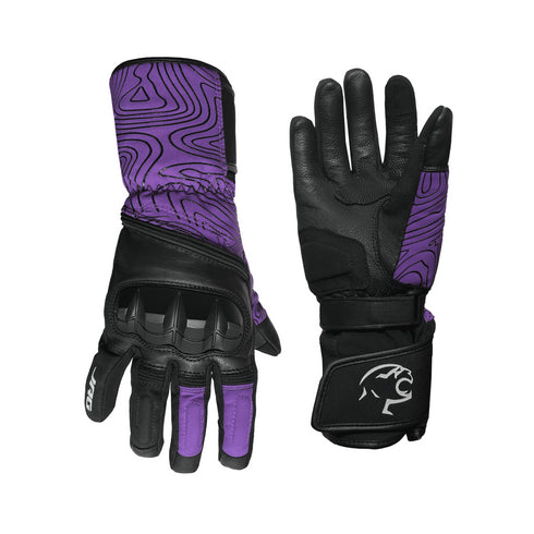 JAG Vortex Winter Motorcycle Gloves with Knuckle Protection