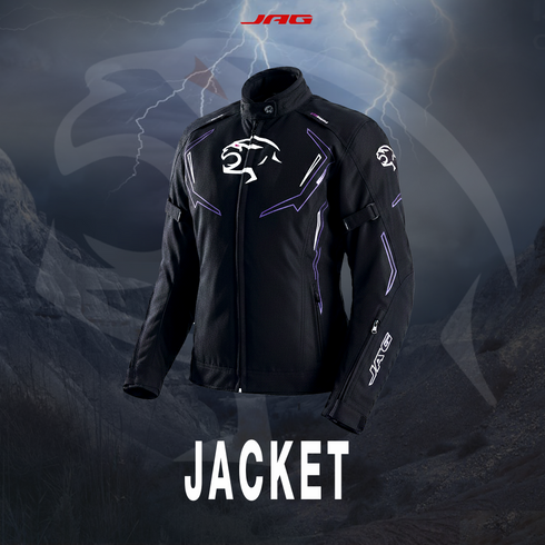 JAG Nyra Women's Motorcycle Jacket | CE Armored All-Season Cordura Dual Sport Gear