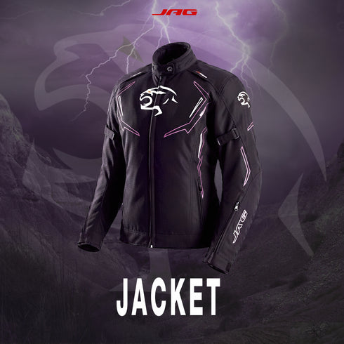 JAG Nyra Women's Motorcycle Jacket | CE Armored All-Season Cordura Dual Sport Gear