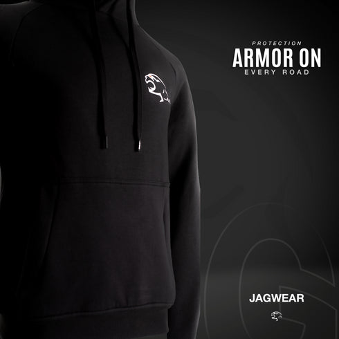 Armored Motorcycle Hoodie – Riding Protection with Aramid Lining