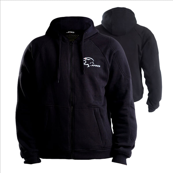 Armored Motorcycle Hoodie – Riding Protection with Aramid Lining