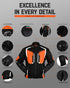 Storm Motorcycle Protective Jacket | Black | All Seasons Jacket