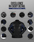JAG Predator Touring Motorcycle Jacket | CE Approved Armored | All Season