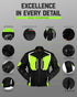 Storm Motorcycle Protective Jacket | Black | All Seasons Jacket