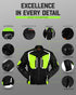 Storm Motorcycle Protective Jacket | Black | All Seasons Jacket