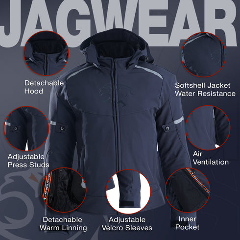 JAG RIFT Softshell Motorcycle Jacket