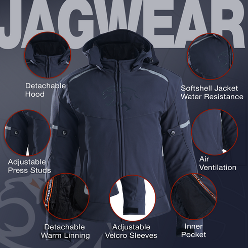 JAG RIFT Softshell Motorcycle Jacket