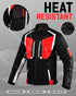 Storm Motorcycle Protective Jacket | Black | All Seasons Jacket