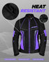 Diana Women's Motorcycle Jacket (Purple)