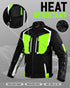 Storm Motorcycle Protective Jacket | Black | All Seasons Jacket