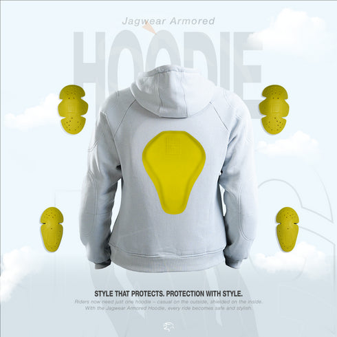 Armored Motorcycle Hoodie – Riding Protection with Aramid Lining