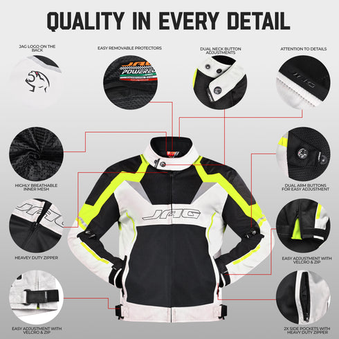 Horizon Motorcycle Jacket | CE Certified Protective Jacket