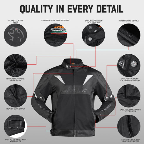 Horizon Motorcycle Jacket | CE Certified Protective Jacket