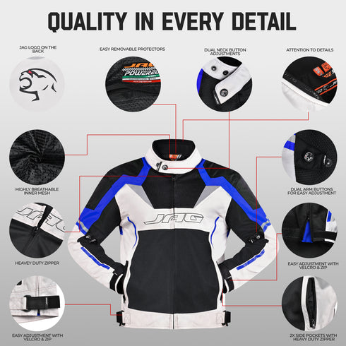 Horizon Motorcycle Jacket | CE Certified Protective Jacket