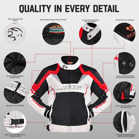 Horizon Motorcycle Jacket | CE Certified Protective Jacket