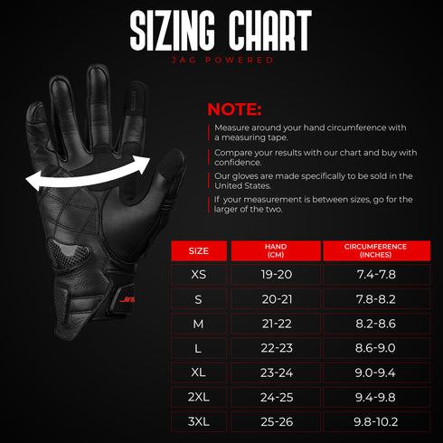 Gladiator Motorcycle Gloves | Genuine Leather | Reinforced Knuckle Protection