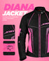 Diana Women's Motorcycle Jacket (Pink)