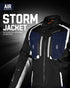 Storm Motorcycle Protective Jacket | Black | All Seasons Jacket