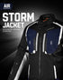 Storm Motorcycle Protective Jacket | Black | All Seasons Jacket