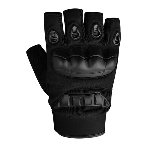 JAG Half Finger Tactical Gloves - (Black)