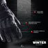 Viper Winter Leather Motorcycle Gloves - Touchscreen & Knuckle Protection
