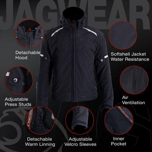 JAG RIFT Softshell Motorcycle Jacket
