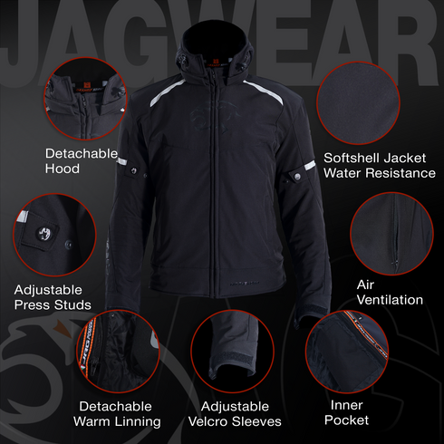 JAG RIFT Softshell Motorcycle Jacket