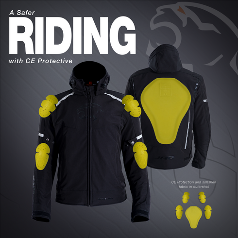 JAG RIFT Softshell Motorcycle Jacket