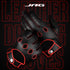 Leather Dark Knight Gloves - Full Finger Design (Red)