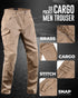 JAG Motorcycle Cargo Pants – Slim Fit Armored Cargo Jeans with CE Approved Armors