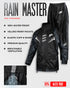 JAG Rainmaster Rain Suit for Men & Women (Black/Grey)