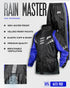 JAG Rainmaster Rain Suit for Men & Women (Black Blue)