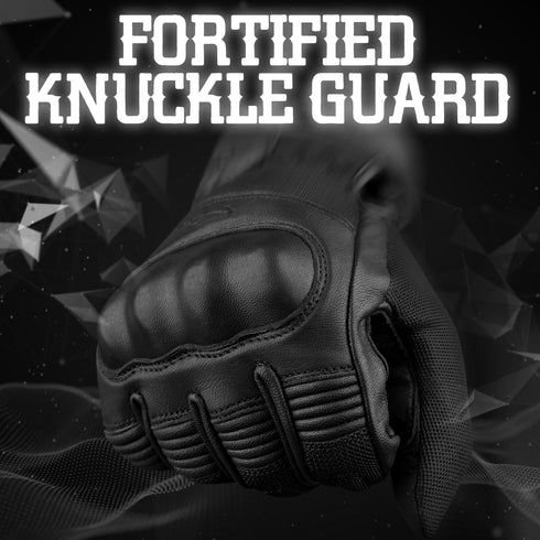 Ultra Volid Leather Motorcycle Gloves