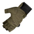 JAG Half Finger Tactical Gloves - (Olive)