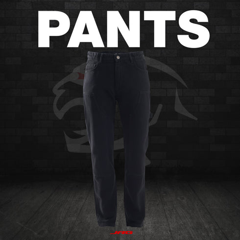 Motorcycle Riding Jeans Black | Impact Armor | CE Level 2 Protection